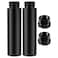 InnoGear Mic Stand Extension Tube, 2 Pieces 5/8" Thread Microphone Extension Pipe Mic Extender with 2 Pcs 3/8" to 5/8" Metal Adapter for Desk Mic Boom Arm Stand for Shure SM7B MV7 Blue Yeti QuadCast