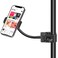 InnoGear Mic Stand Phone Holder, Flexible Phone Holder for Microphone Stand iPhone Mic Stand Holder, Music Stand Accessories Phone Mount for iPhone 16 15 14 MAX Pro Samsung Galaxy All Phones