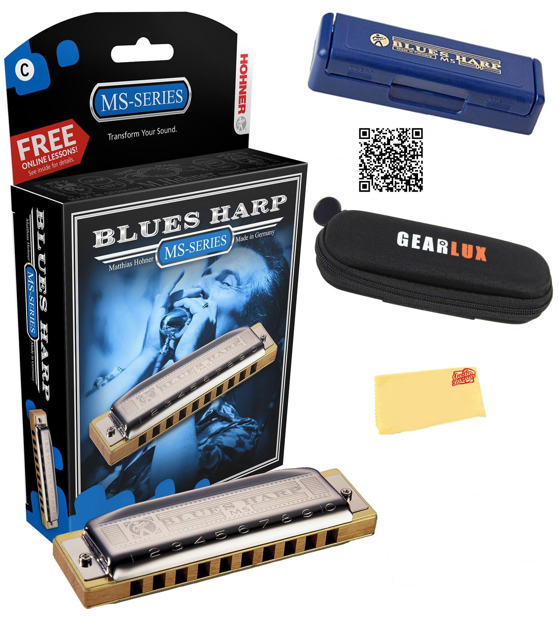 Hohner Hohner 532 Blues Harp Ms Harmonica