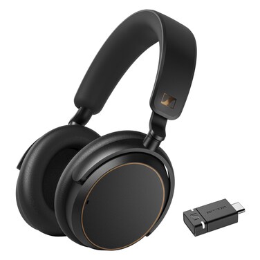 Sennheiser Consumer Audio ACCENTUM Wireless Bluetooth Headphones - 50-Hour Battery Life, Audio, Hybrid Noise Cancelling (ANC), All-Day Comfort and Clear Voice Pick-up for Calls, Black/Copper