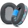 WC Freeze Inzone - Cooling Gel Replacement Earpads for Sony Inzone H9 &amp; H7 Headphones by Wicked Cushions - Boost Comfort, Durability, Thickness &amp; Sound Isolation for Epic Gaming   90's Black