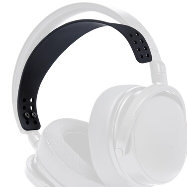 WC HeadbandZ Maxwell - Upgraded Silicone Headband for Audeze Maxwell by Wicked Cushions - Enhanced Flexibility, Comfort, and Style with Matching Earpad Designs  Black
