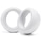 WC PadZ Pulse Elite - Upgraded PU Leather Earpads Compatible with PS5 Pulse Elite by Wicked Cushions   Thicker Cushion &amp; Wider Opening   White