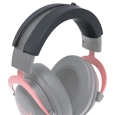WC BandZ Cloud - Silicone Headband Cover for HyperX Cloud Series Headphones by Wicked Cushions   Enhanced Comfort, Style, &amp; Sweat Protection   Exclusively for HyperX Cloud Series   Black