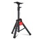 5 Core Speaker Stand Tripod Floor Heavy Duty Adjustable 24 to 36 Inch DJ Studio Short Monitor Stands Pole Mount - SS HD 1PK 3FT BLK WOB