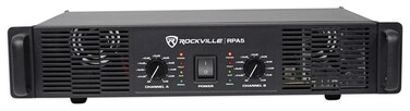 Rockville RPA5 1000W Peak / 400W RMS 2-Channel Power Amplifier, Rack Mountable - Perfect for Live Sound, Pro Audio, DJs