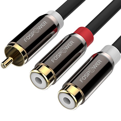 fospower Fospower Y Adapter Rca