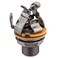 Pure Tone Multi-Contact 1/4 inch Mono Output Jack   Black Nickel   Dual Tension Grounds &amp; Dual Positive Tips for Optimal Signal, Tone &amp; Lowest Possible Noise