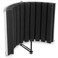 LyxPro VRI-30 Sound Absorbing and Vocal Booth Recording Microphone Isolation Shield Panel for Home Office and Studio Portable &amp; Foldable Stand Mount Adjustable