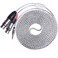 LyxPro Y-Cable 3.5mm TRS Male to 2 XLR Female Stereo Audio Y-Splitter Adapter Cable - 10 Feet