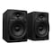 Pioneer DJ DM-50D-BT 5-inch Desktop Active Monitor Speaker Pair with Bluetooth - Black