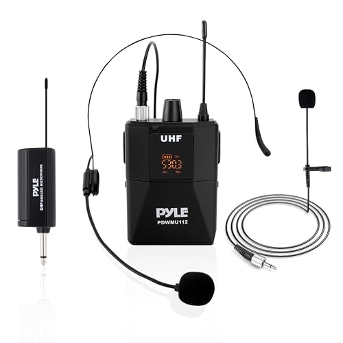 بايل Pyle Uhf Wireless Microphone System Kit