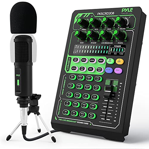 pyle Pyle Portable Bluetooth Live Broadcast Sound Card