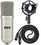 LyxPro Condenser Microphone for Studio, Vocals, Instruments, Podcasting and Professional Recordings with Shockmount and XLR Cable
