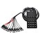 Seismic Audio Speakers 12 Channel Low Profile XLR Send Circuit Board Snake Cable, XLR Splitter Cable, 50 Feet