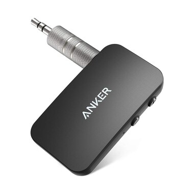 Anker Soundsync Bluetooth Receiver for Music Streaming with Bluetooth 5.0, Dual Device Connection, Handsfree Calls, 12-Hour Battery Life, for Car &amp; Home Stereo - Bluetooth Signal Reception Only