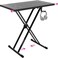 Liquid Stands Expandable DJ Table Stand Portable Audio Mixer Stand - DJ Stand for Laptop &amp; Controller - Midi Keyboard Stand &amp; Synth Stand - DJ Booth Portable X Style Keyboard Stand &amp; Tabletop DJ Desk