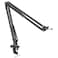Microphone Arm Stand, FIFINE Suspension Boom Scissor Mic Stand with Heavy Duty Clamp, 3/8" to 5/8" Adapter, for Voice-over, Gaming, Recording, Studio, Home Office (CS1)