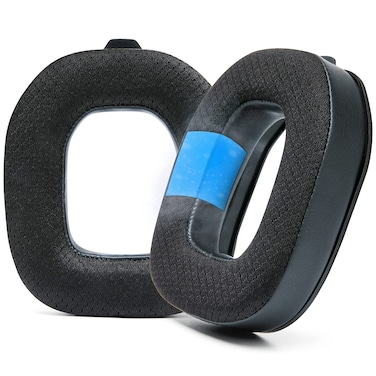 WC Freeze A40- Hybrid Fabric Cooling Gel Replacement Earpads for Astro A40 TR Only, Made by Wicked Cushions, Improved Durability, Thickness and Sound Isolation   Black