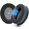 WC Freeze Penrose - Hybrid Fabric Cooling Gel Replacement Earpads for Audeze Penrose &amp; Mobius, Made by Wicked Cushions, Improved Durability, Thickness and Sound Isolation   Black
