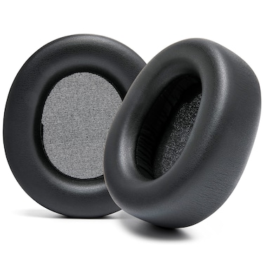 WC Upgraded Replacement Earpads for Steelseries Arctis Nova Pro Wireless Made by Wicked Cushions   Improved Durability, Thickness, Softer Leather, and Sound Isolation   Black
