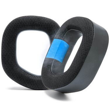 WC Freeze HS80 - Cooling Gel Earpads for Corsair HS80 RGB Wireless, Wired, &amp; HS80 Max by Wicked Cushions - Elevate Comfort, Thickness &amp; Sound Isolation for Epic Gaming Sessions   Black