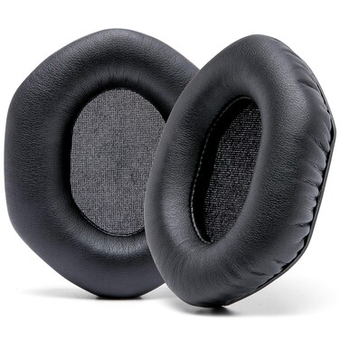 WC Wicked Cushions Replacement XL Ear Pads For Vmoda Headphones - Compatible with Vmoda M100 &amp; Crossfade Series   Soft Leather, Luxurious Memory Foam, Added Thickness, Enhanced Noise Isolation   Black