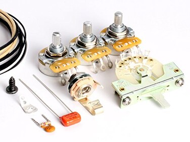 ToneShaper Guitar Wiring Kit, For Fender Stratocaster, SSS2 (Modern Wiring)