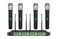 GTD Audio 4x800 Adjustable Channels UHF Diversity Wireless Cordless Handheld Microphone Mic System Ideal for Church, Karaoke, Dj Party, Range 450ft (4 Handheld Mics)