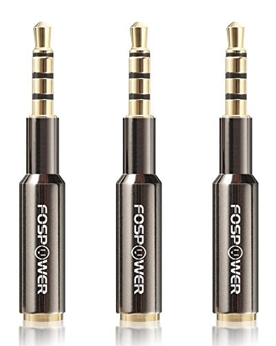 fospower Fospower 3 Male To Female Auxiliary Adapter 3.5 MM