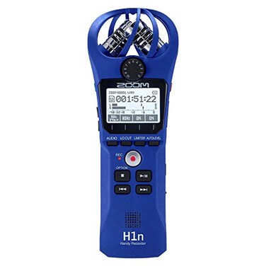 Zoom Handy Recorder, Blue (H1n)