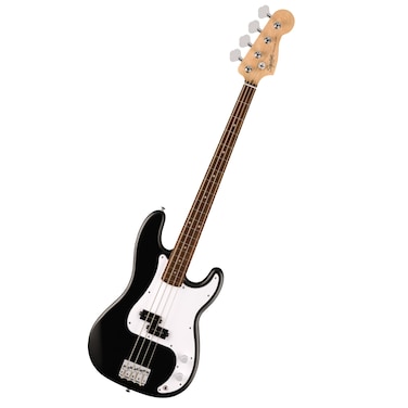 Fender Squier Debut Series Precision Bass Guitar, Beginner Guitar, with 2-Year Warranty, Includes Free Lessons, Black with Matte Finish
