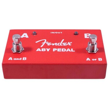 Fender ABY Pedal Footswitch, Red