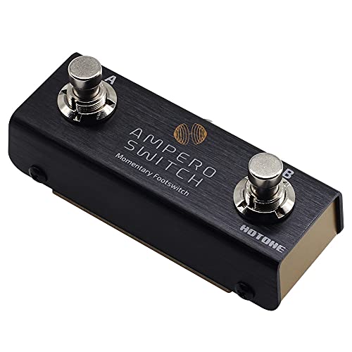 هوتون HOTONE Dual Footswitch Pedal Momentary 2-way Pedal Foot Switch Controller Ampero Switch