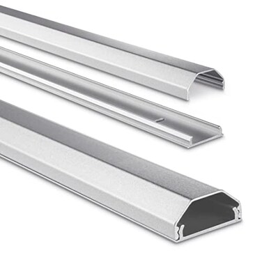 HAMA 00083168 Aluminium Duct Cable - Silver