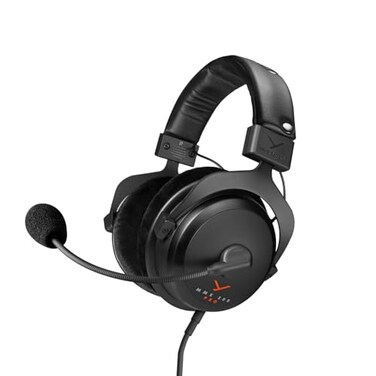 beyerdynamic MMX 300 PRO Gaming Headset with Stellar.45 Driver and Condenser Microphone, Wired Gaming Headset Suitable for PC, Xbox, PlayStation and Nintendo Switch. Handmade in Germany