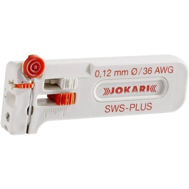 Jokari 40015 0.12 mm 36 AWG Diameter Mini-Precision Stripping Tool for Solid Cable and Stranded Wires - Multi-Coloured