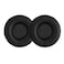 kwmobile Ear Pads Compatible with Sennheiser HD25 / HD25-1 II / HD250BT Earpads - 2X Replacement for Headphones - Black