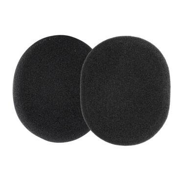 kwmobile 2X Earpad Compatible with Logitech H800 - Replacement Foam Earpad Cushions for Headphones - Black