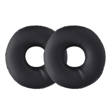 kwmobile Ear Pads Compatible with Logitech H390 / H600 Earpads - 2X Replacement for Headphones - Black