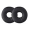 kwmobile Ear Pads Compatible with Logitech H390 / H600 Earpads - 2X Replacement for Headphones - Black