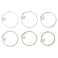 kwmobile Set of 6 Guitar Strings - Set of Replacement Strings for Acoustic and Western Guitars - Steel Strings with Different Thicknesses Numbered