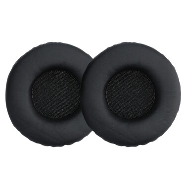 kwmobile 2X Earpad Compatible with Skullcandy Hesh 2.0 - Replacement Foam Earpad Cushions for Headphones - Black