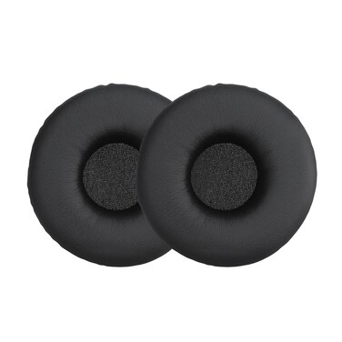 kwmobile Ear Pads Compatible with Sony MDR-XB450AP / XB550 / XB650 Earpads - 2X Replacement for Headphones - Black