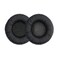 kwmobile Ear Pads Compatible with Sennheiser PX200 / PX100 Earpads - 2X Replacement for Headphones - Black