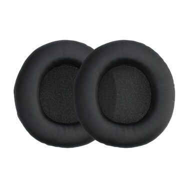 kwmobile Ear Pads Compatible with Sony MDR-DS7000 / RF6000 / RF6500 / CD470 Earpads - 2X Replacement for Headphones - Black