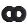 kwmobile Ear Pads Compatible with Sony MDR-ZX100/ZX110/ZX300/V150 Earpads - 2X Replacement for Headphones - Black