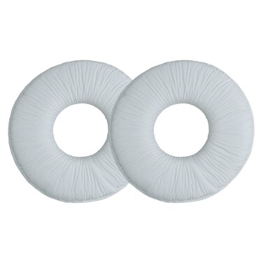 kwmobile Ear Pads Compatible with Sony MDR-ZX110 / MDR-ZX310 Earpads - 2X Replacement for Headphones - White
