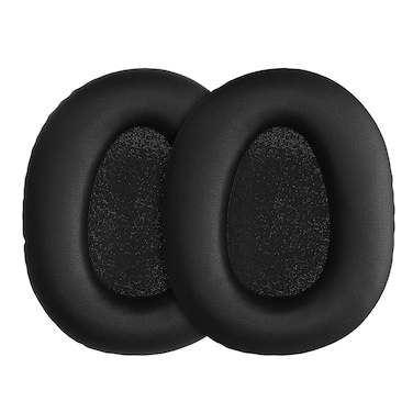 kwmobile Ear Pads Compatible with Sony WH-CH700N Earpads - 2X Replacement for Headphones - Black Matte