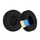 kwmobile Replacement Ear Pads Compatible with Beats Solo 3 (Set of 2) - Cooling Gel Earpads - Black